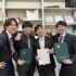 大学HPの卒業式企画で当学科学生が掲載されました！
